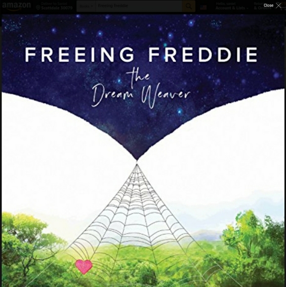Other - Freeing Freddie The Dream Weaver by Brent Feinberg Autograph Copy Book